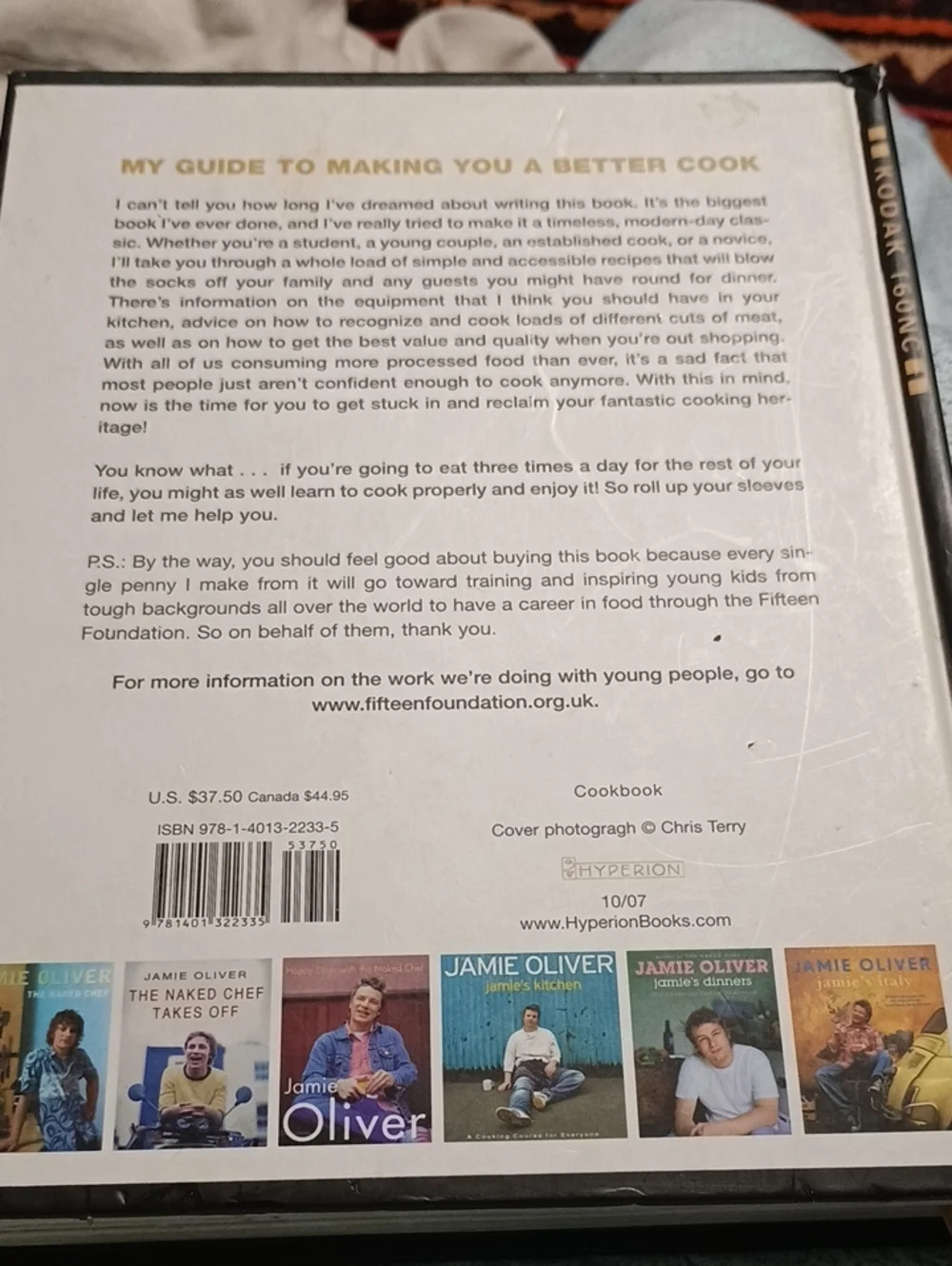 Cook with Jamie: My Guide to Making You a Better Cook Cookbook